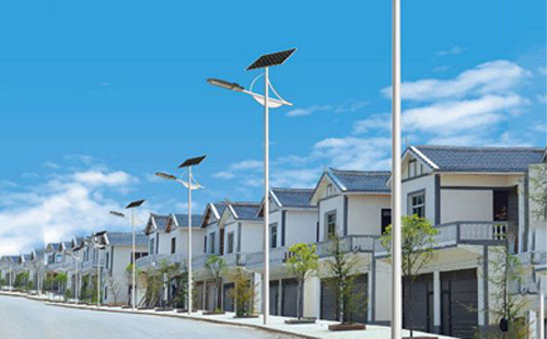 原州太阳能路灯配置与在乡村道路照明中的应用